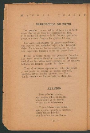 Crepúsculo de estío