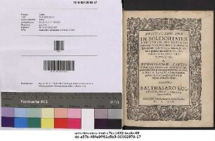 EPITHALAMII ODE IN SOLENNITATEM NVPTIARVM ... Domini GEBHARDI à SCHONITZ, Sponsi: & ... VIRGINIS MARGRETAE, ... Dn: EBELINGII ALEMANNI, in inclyta Magdeburgensium vrbe defuncti consulis ... relictae filiae, Sponsae