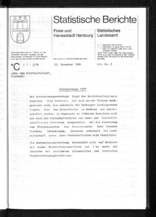 Bodennutzung 1979 : Lfd. Nr. 5