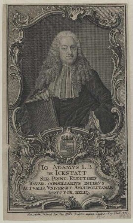 Bildnis des Johann Adam Ickstatt