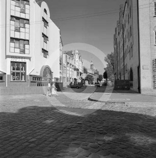 Straßenansicht ul. Kowalska (Schmiede-Straße) Elbing