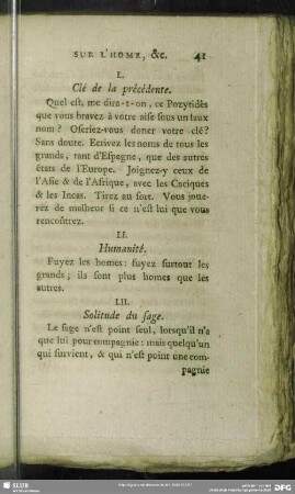 LI. Humanité