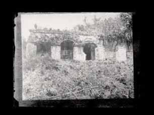 [Palenque. Palacio principal. Fachada Este.]