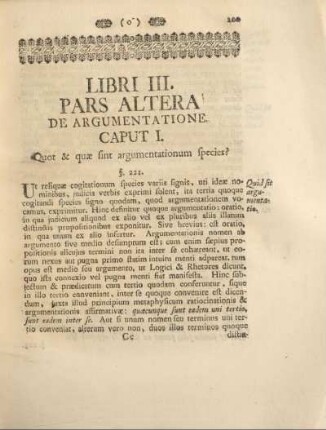 Pars altera.