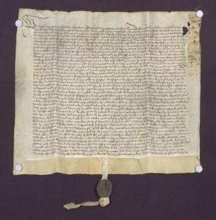Vor dem Gericht zu Ulm verkaufen Laulin Nagel aus dem Ringelbach und seine Ehefrau Margarete der Pfründe am Frauenaltar zu Kappelrodeck eine jährliche Gült von 8 Schilling Straßburger Pfennigen von genannten Gütern zu Ringelbach um 5 Pfund Straßburger Pfennige.