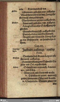 Cap. 119. Juckende aussetzige, raudige Haut