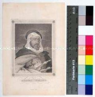 Porträt des algerischen Freiheitskämpfers und Gelehrten Emir Abd el-Kader