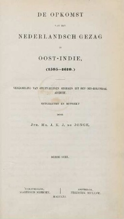 Deel 3: (1595 - 1610)