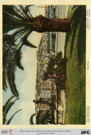 Napoli – Via Caracciolo. – Rue Caracciolo. – Caracciolo Street. – Caracciolo Strasse.
