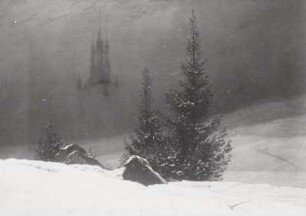 Winterlandschaft mit Kirche