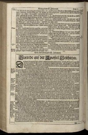 Vorrede auf der Apostel-Geschichte