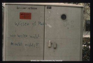 Wissen ist Macht