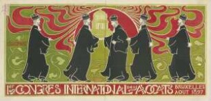 1er Congres International des Avocats Bruxelles 1897