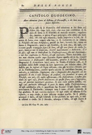 Capitolo duodecimo
