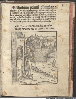 De revelatione S. Methodio ab angelo facta