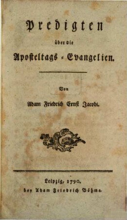 Predigten über die Aposteltags-Evangelien