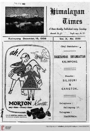 No. XVII (16 December 1956)