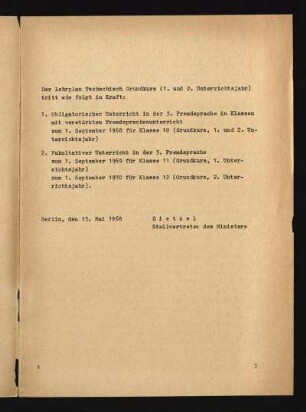Der Lehrplan Tschechisch ...