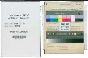 Entnazifizierung Joseph Pascher , geb. 05.02.1893 (Sparkassenrendant)