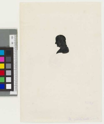 [Bildnis von Johann Heinrich Vincent Nölting] : [Schattenriss]