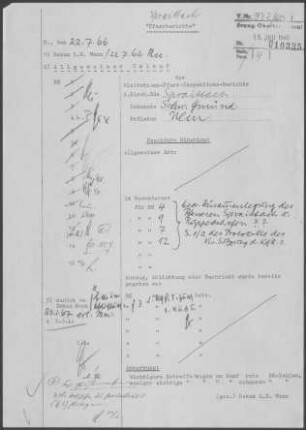 Spraitbach mit Durlangen und Teilen von Ruppertshofen (Ostalbkreis): Visitationsbericht mit Pfarrbericht 1965