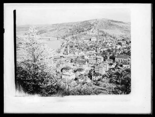 Blick aus Richtung Wartturm auf Wertheim