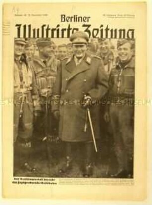 Wochenzeitschrift "Berliner Illustrirte Zeitung" u.a. über Rumänien als Verbündeten der Achsenmächte
