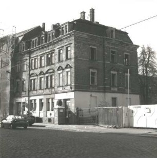 Dresden-Pieschen, Leisniger Straße 86. Wohnhaus (um 1900). WStraßenansicht