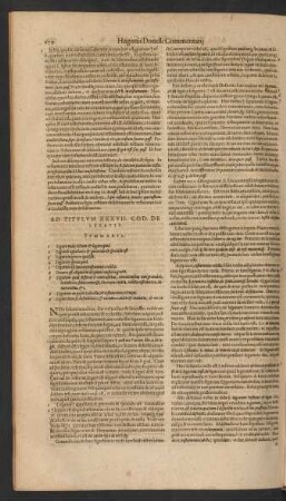 Ad Titulum XXXVII. Cod. De Legatis.