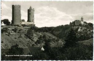 Saaleck. Rudelsburg und Saaleck