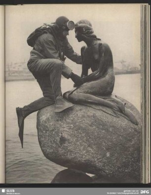 Das Wahrzeichen von Kopenhagen, die kleine Meerjungfrau