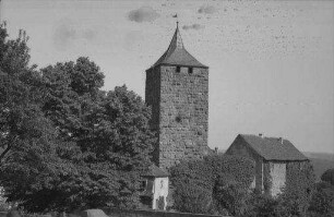 Rothenfels, Bergrothenfels: Burg Rothenfels vom Burghof aus