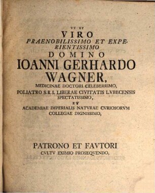 Diss. inaug. med. de exploranda locorum salubritate