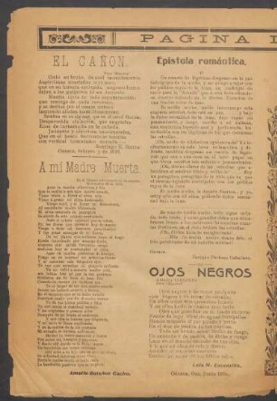 A mi madre muerta. : En el primer aniversario de su muerte.