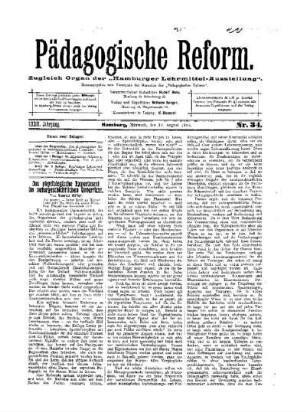 Das physiologische Experiment im naturgeschichtlichen Unterricht