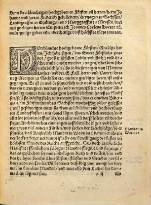 Wie verkerlich widder den durchleuchtigen Hochgebornen Fürsten vnd herrn, herrn Georgen, Hertzogen zu Sachssen etc. Martin Luther den sibenden Psalm verdewtzscht vnd gemißbraucht