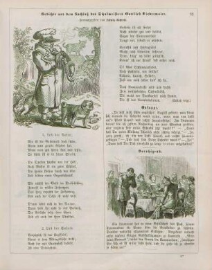 "Geschichte aus dem Nachlaß des Schulmeisters Gottlieb Biedermaier" "Beruhigend"