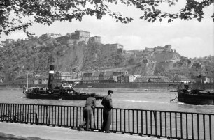 Koblenz: Kai und Feste Ehrenbreitstein
