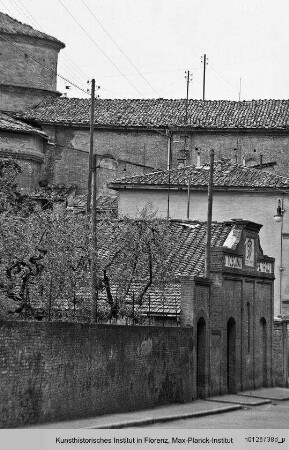 Santa Maria degli Angeli, Santa Maria degli Angeli in Valli, Santa Maria degli Angeli: Außenbau, Siena
