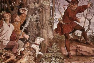 Die Gründung der Wartburg durch Landgraf Ludwig der Springer von Thüringen