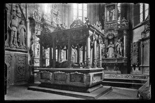 Baldachingrab von Graf Ludwig III. von Löwenstein und seiner Gemahlin Anna von Stolberg (Bettlade)