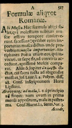 Formulae aliquot Romanae