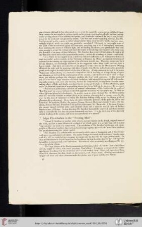 J. [Joseph] Edgar Chamberlain [reprint from the Evening Mail]