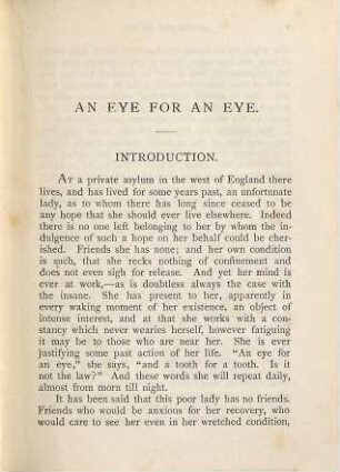 An eye for an eye