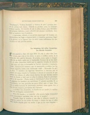La venganza del señor Jesucristo
