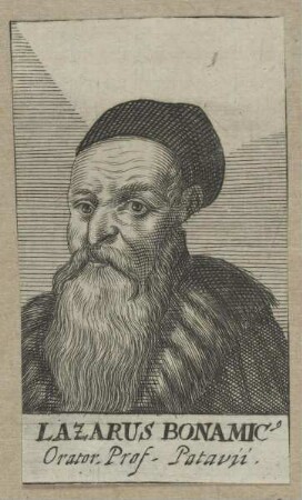 Bildnis des Lazarus Bonamicus
