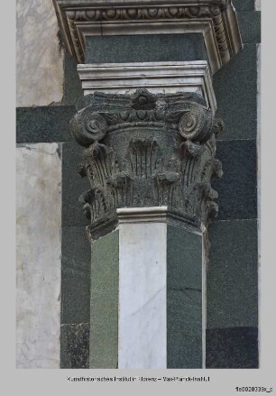 San Giovanni, Baptisterium, Nordfassade, Florenz