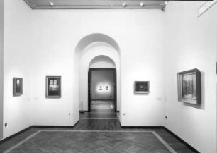 Carl Gustav Carus. Natur und Idee, eine Ausstellung der Staatlichen Kunstsammlungen Dresden und der Staatlichen Museen zu Berlin ; 26. Juni bis 20. September 2009 ; die Ausstellung des Kupferstich-Kabinetts und der Galerie Neue Meister der Staatlichen Kunstsammlungen Dresden findet an zwei Orten statt: Gemäldegalerie Alte Meister ..., Residenzschloss Dresden... Raumaufnahme in der Abteilung Zeitgenossen