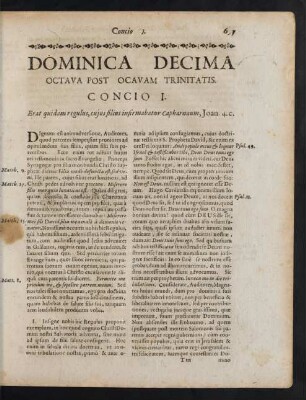 Dominica Decima Octava Post Octavam Trinitatis