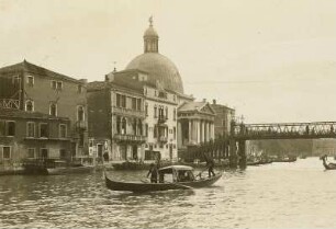 Venedig, Ponte alla Ferrovia : Italien, Venedig, Ponte alla Ferrovia und Chiesa degli Scalzi